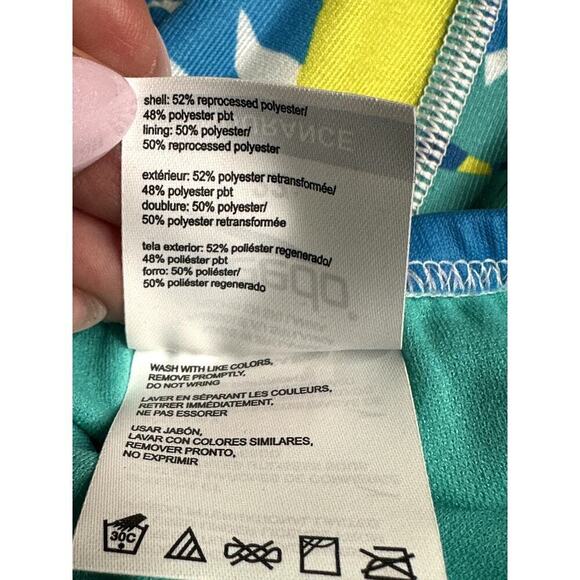 Speedo Eco Endurance Blue Palm Triangle Classic Fit Youth Size 22 NWT - Picture 4 of 6